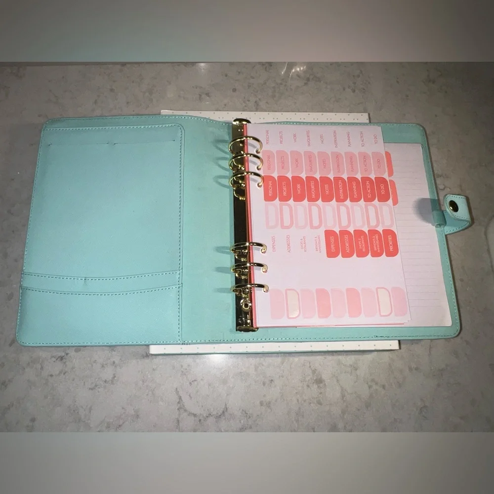 Kiki K Large A5 Leather Planner